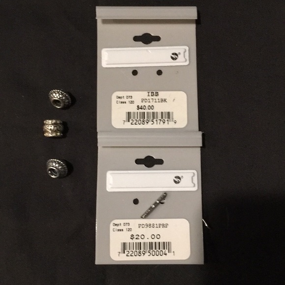 Sterling silver charm set. Originality beads. - Picture 8 of 9